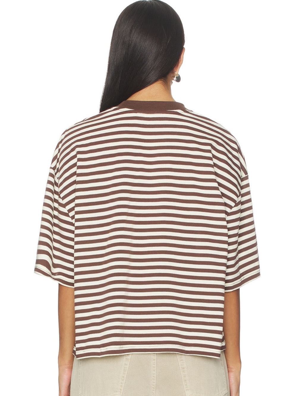 Lioness Bloom Short Sleeve Tee in Dark Chocolate M - Picture 3 of 8